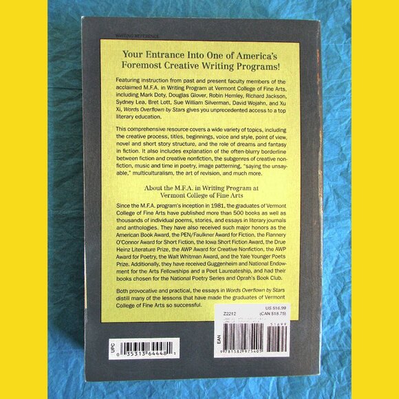 Book - Words Overflown by Stars: Creative Writing Instruction and Insight.... - Picture 15 of 15